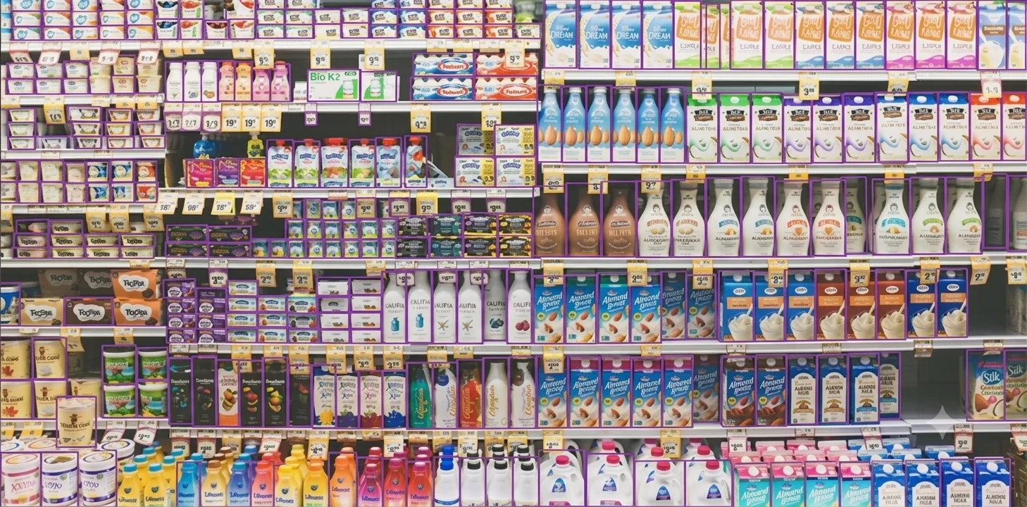 Smart Showcase with vision sensors in a flagship retail store